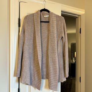 Dusty pink cardigan (stitch fix)